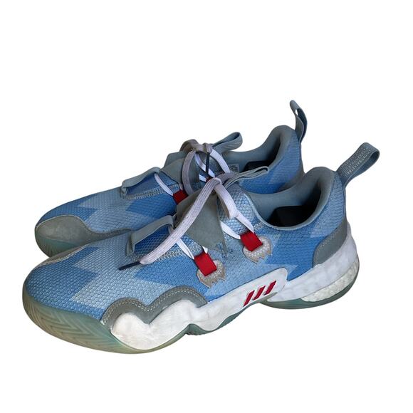 Adidas Trae Young 1 Icee Blue Basketball Shoes Size 10.5 Men - Picture 1 of 10